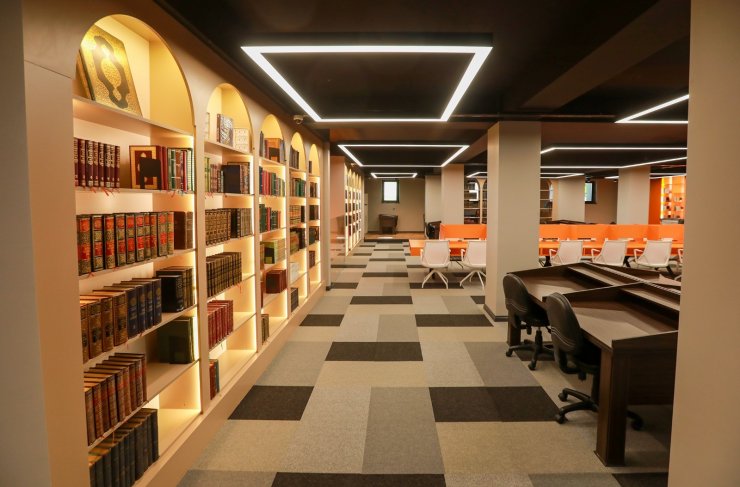 Talas’a bir kütüphane daha