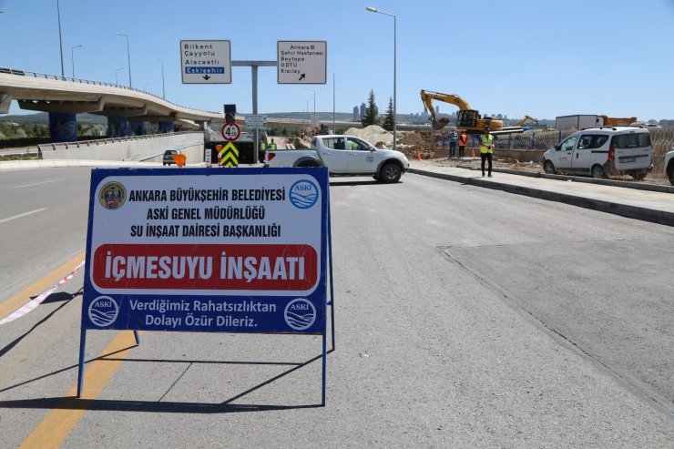 ASKİ’den Gölbaşı’nı rahatlatacak proje