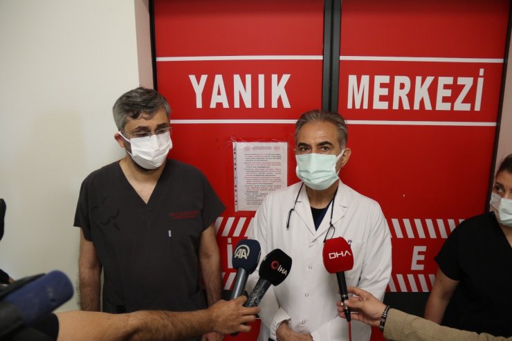 O bebek iyileşmeye başladı