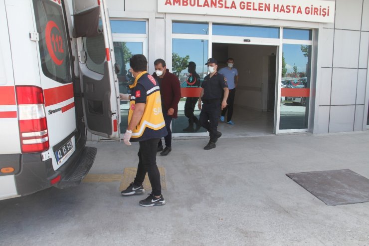 Konya’da ambulans şoförünü yaralayan hasta yakını tutuklandı