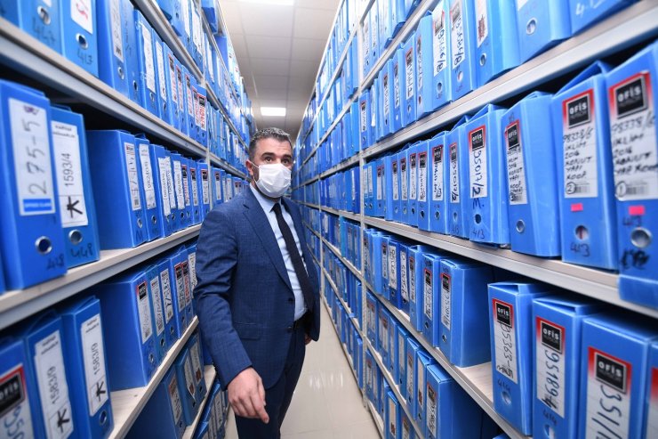 Pursaklar Belediyesi arşiv alanlarını yeniledi