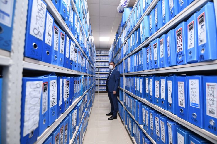 Pursaklar Belediyesi arşiv alanlarını yeniledi