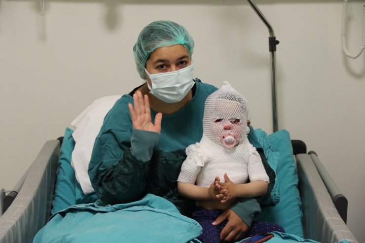 O bebek iyileşmeye başladı