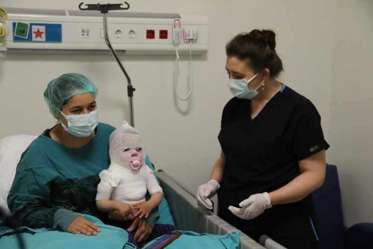 O bebek iyileşmeye başladı