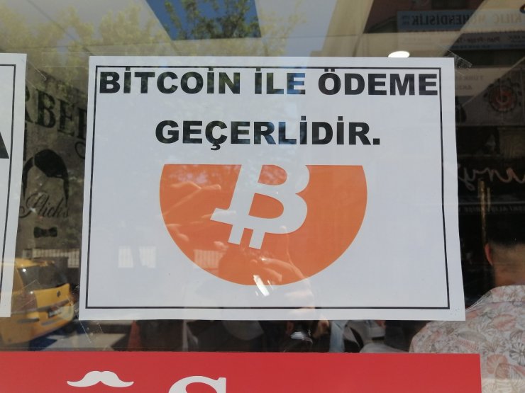 Bu da bitcoin ile tıraş