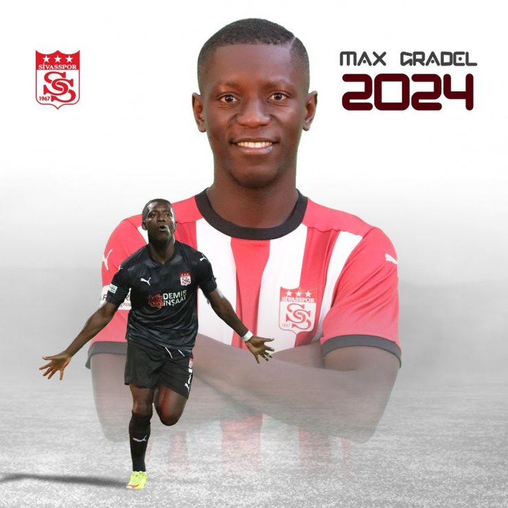 Sivasspor, Max Gradel’in sözleşmesini uzattı
