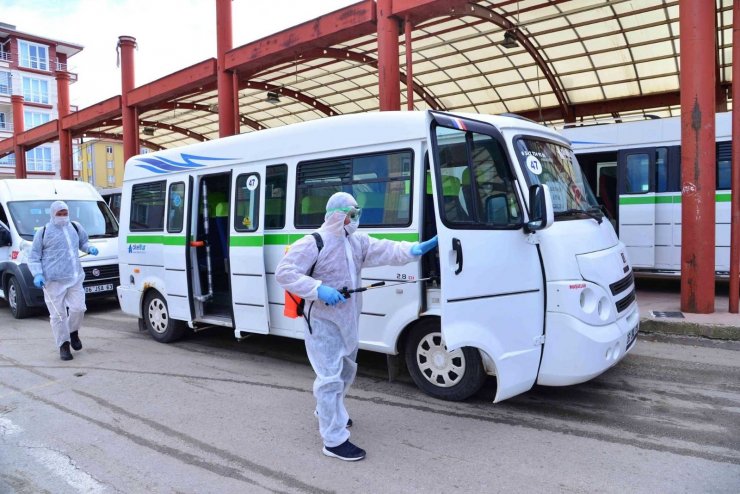 Temizlik ve dezenfekte seferberliği sürüyor