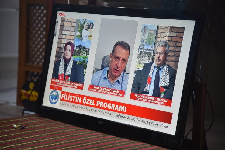 KMÜ’de Filistin meselesi konuşuldu