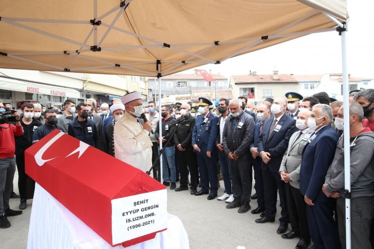 Büyükkılıç’tan Kuzey Irak Şehidine son görev