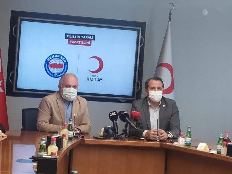 Memur-Sen’den Filistin için ambulans desteği