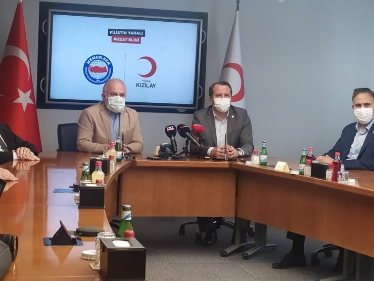 Memur-Sen’den Filistin için ambulans desteği