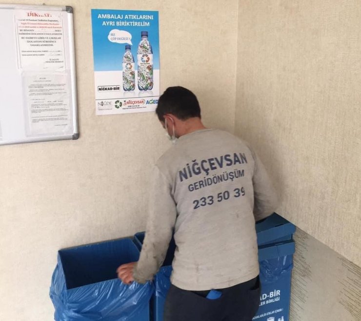 Niğde Belediyesi’nden ’Geri Dönüşüm Evde Başlar’ Kampanyası