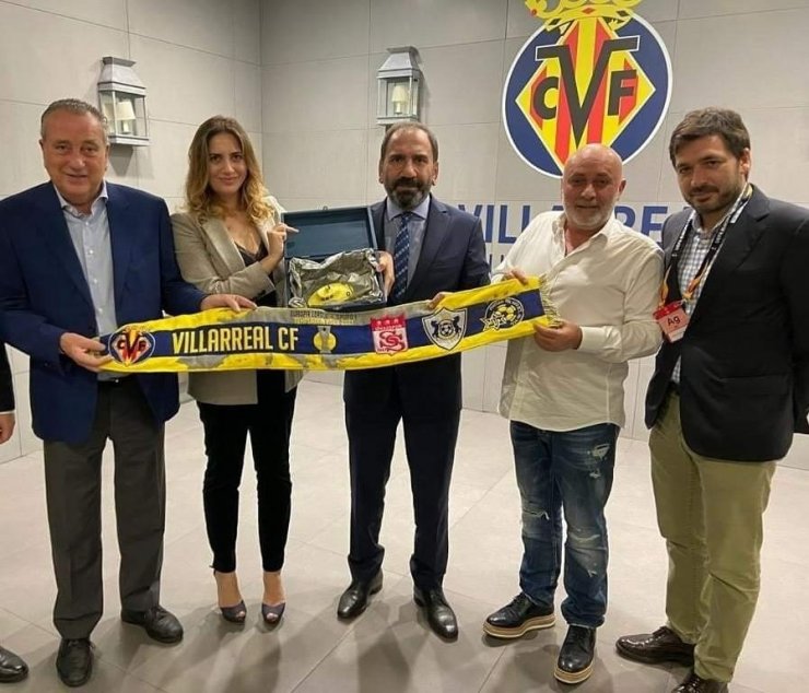 Sivasspor, Villarreal’e başarılar diledi