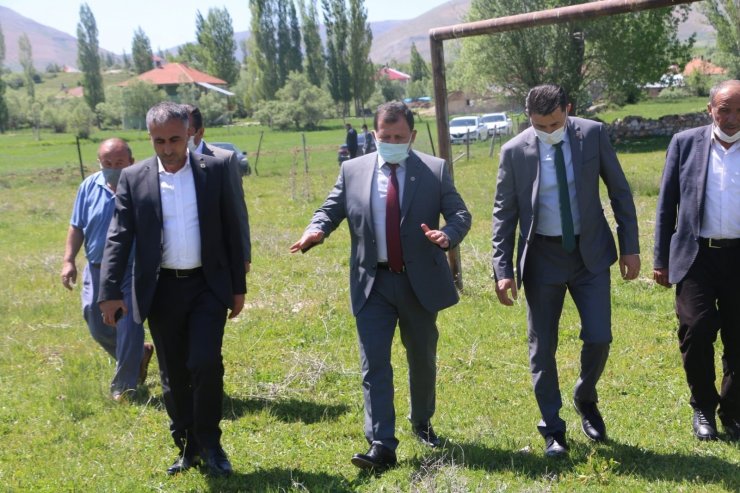 Sarız’a spor tesisi için ilk adım atıldı
