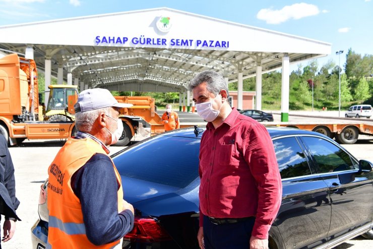 Mamak Şahap Gürler Pazaryeri açılış için gün sayıyor