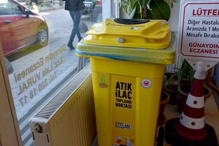Bin 610 kilo ilaç çevreyi kirletmeden imha edildi