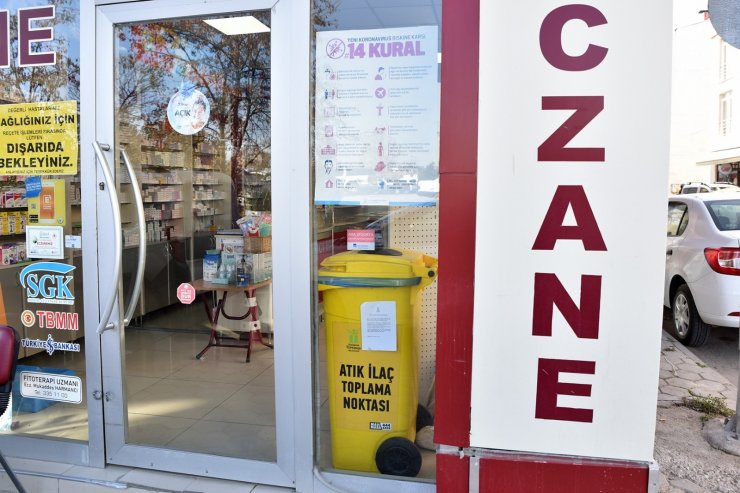 Bin 610 kilo ilaç çevreyi kirletmeden imha edildi