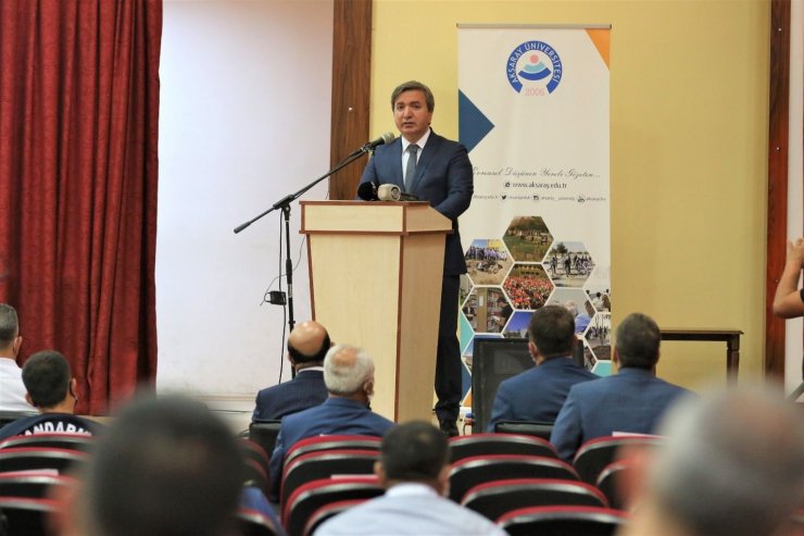 Aksaray Valisi Aydoğdu: “Dünya bir cinnet geçiriyor”