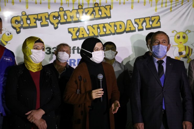 Arılı kovanlar sahiplerini buldu