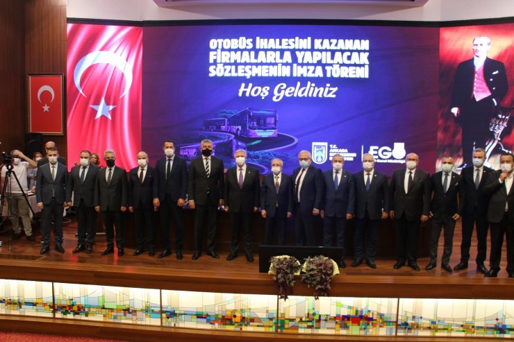 Başkentliler yeni otobüslerine kavuşuyor