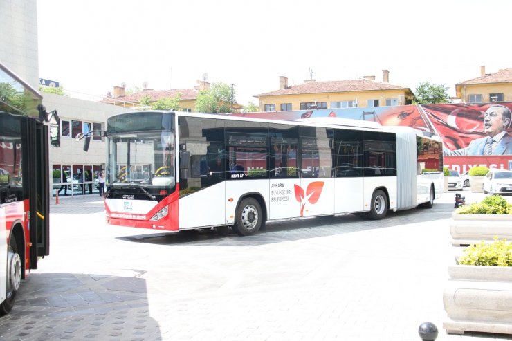 Başkentliler yeni otobüslerine kavuşuyor