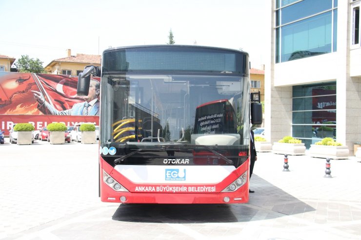 Başkentliler yeni otobüslerine kavuşuyor