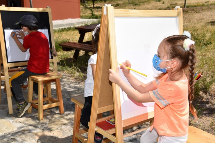 Sille Tabiat Okulu’nda eğitimler başladı