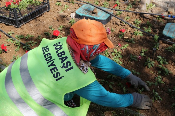 Gölbaşı’nda kişi başına düşen yeşil alan sayısı arttı