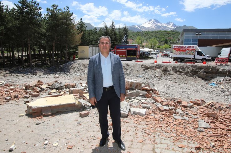 Halit Özkaya Kütüphanesi yapımına başlandı