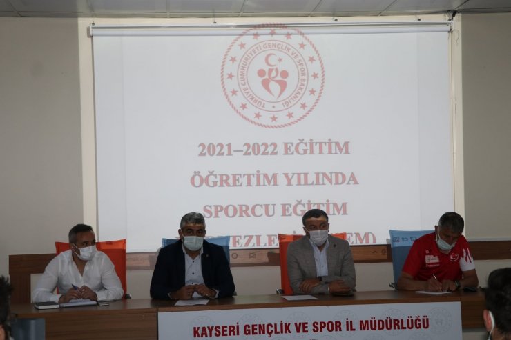 Sportif Yetenek Taraması Değerlendirme ve Branşlara Yönlendirme Toplantısı yapıldı