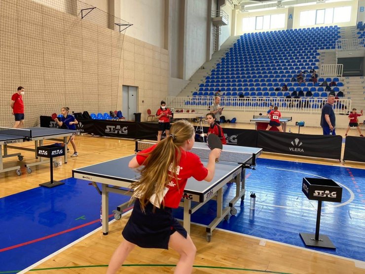 Kayseri’nin gururları ETTU Eurotalents Kampı’nda