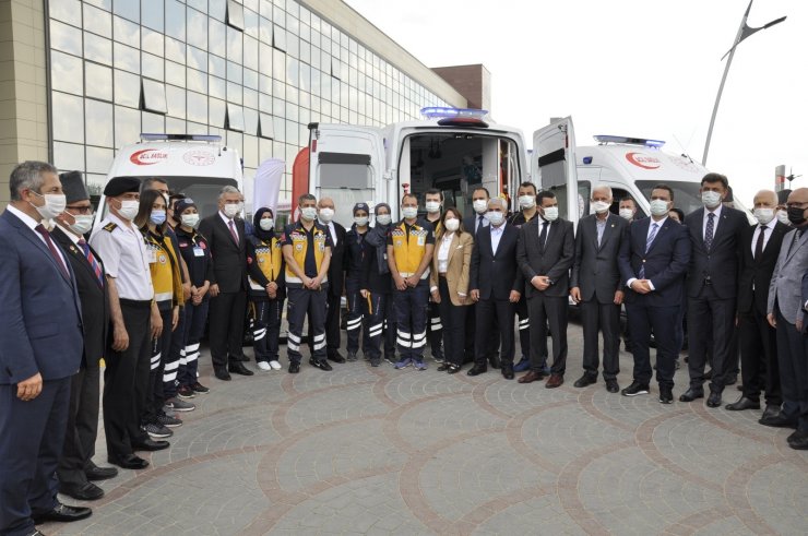 Sağlık Bakanlığından Eskişehir’e 9 adet ambulans