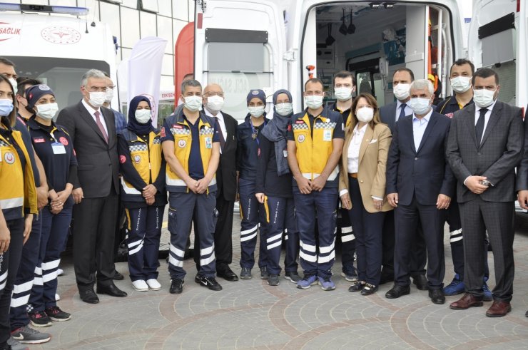 Sağlık Bakanlığından Eskişehir’e 9 adet ambulans