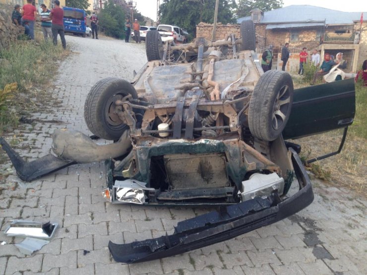 Konya’da trafik kazası: 2 yaralı