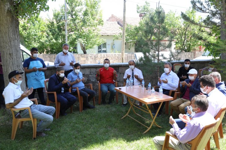 Başkan Palancıoğlu geleneksel ‘Yağmur ve şükür Duası’ törenine katıldı