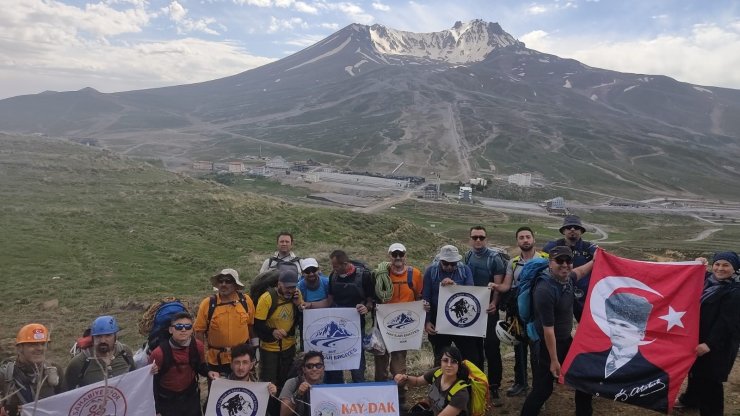 Kayseri’de Yaz Dağcılık Eğitim Kursu sona erdi