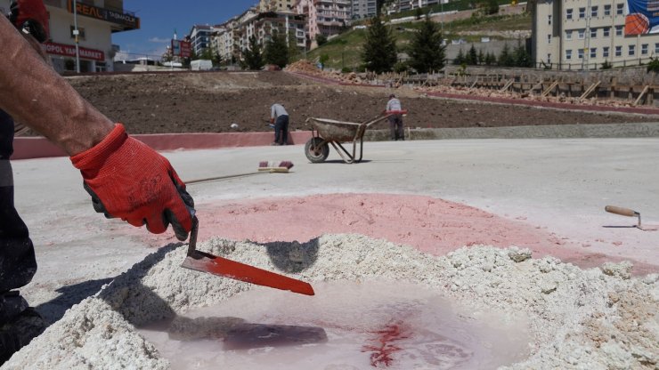 Keçiören Belediyesince çalışmaları devam eden Sancaktepe Park ve Spor alanında sona gelindi