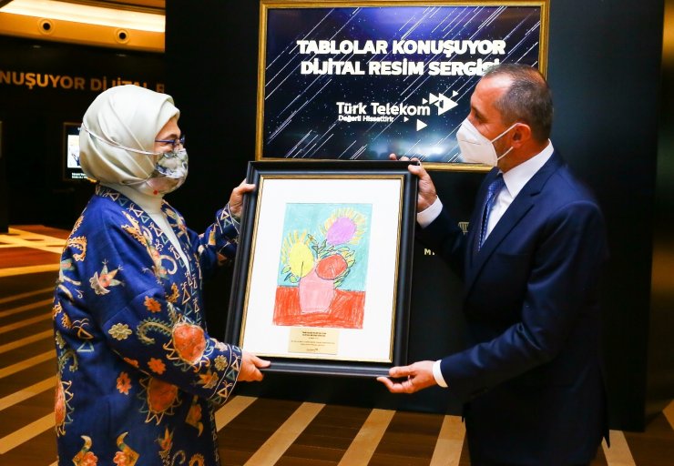 “Tablolar” Cumhurbaşkanlığı Millet Kütüphanesi’nde konuşuyor