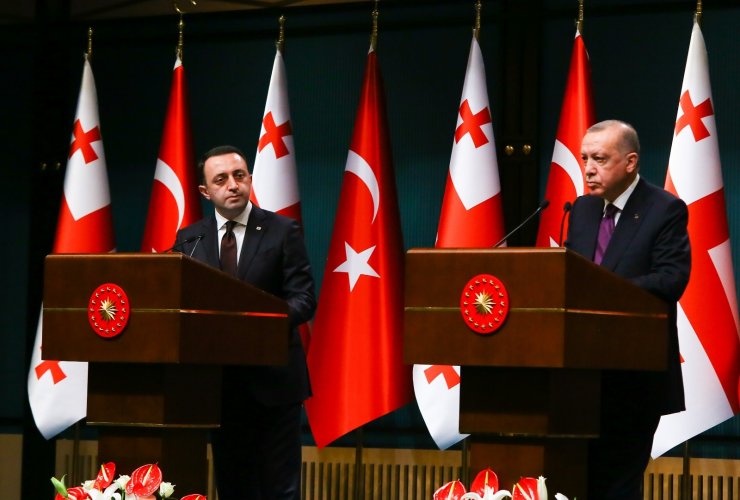Cumhurbaşkanı Erdoğan: “Azerbaycan-Gürcistan-Ermenistan veya Türkiye-Azerbaycan-Gürcistan iş birliğine Türkiye olarak varız”