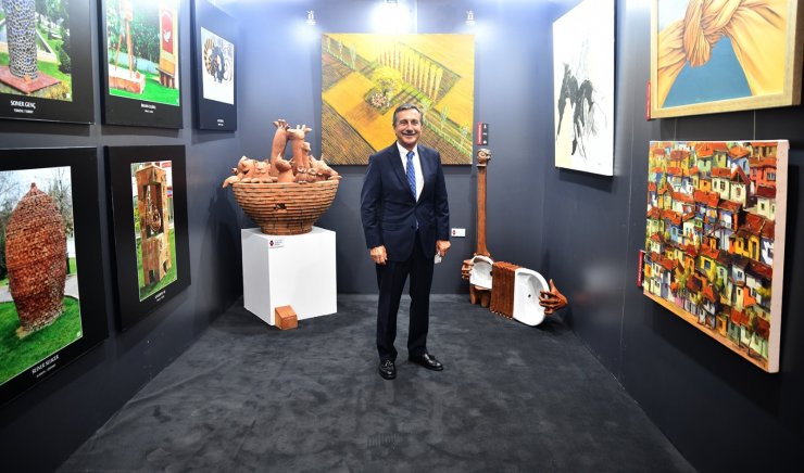 Eskişehir’in sanatı İstanbul’da sergileniyor