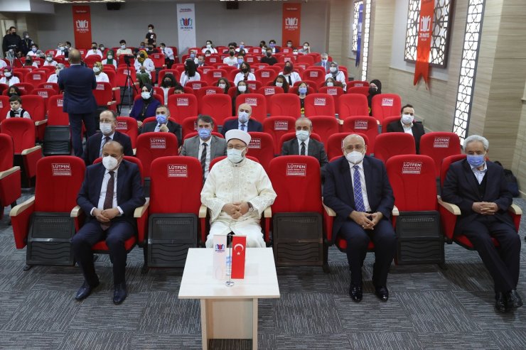 Diyanet İşleri Başkanı Erbaş: “Medeniyetimizin temeli ilme dayanıyor”