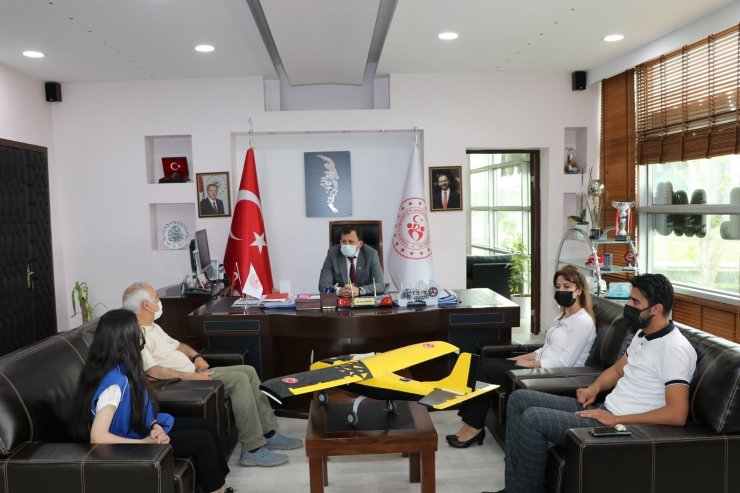 Sancaktar takımından Kabakcı’ya ziyaret