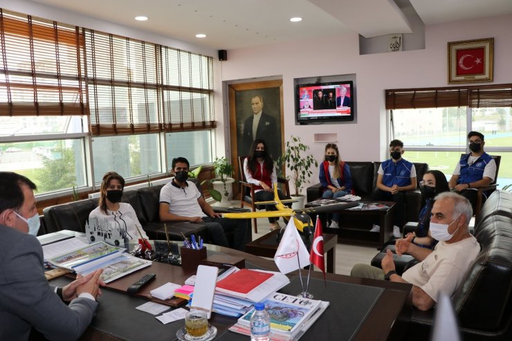 Sancaktar takımından Kabakcı’ya ziyaret