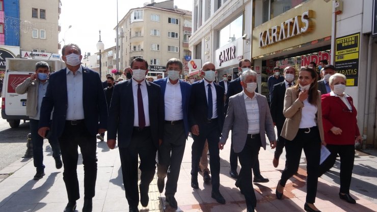 CHP Heyeti Çankırı’da partililerle buluştu