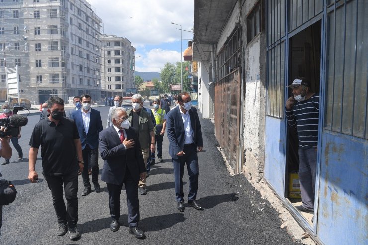 Büyükkılıç, "Hizmetlerin en kalitelisini sunmaya çalışıyoruz"