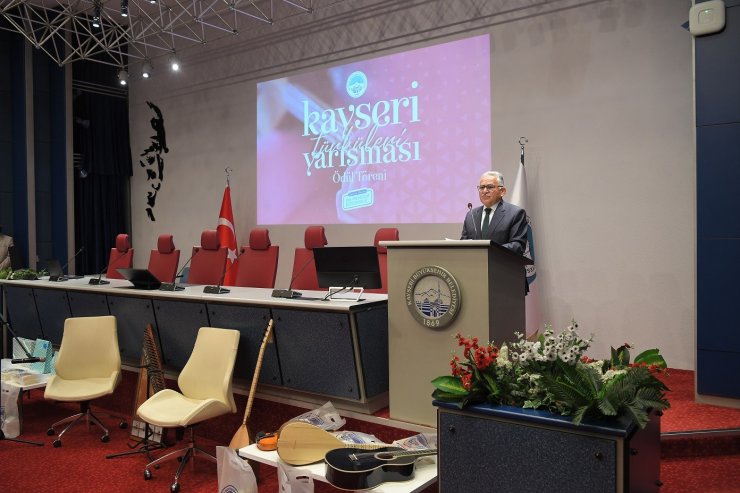 Büyükkılıç, Kayseri Türkileri Yarışması Ödül Törenine Katıldı