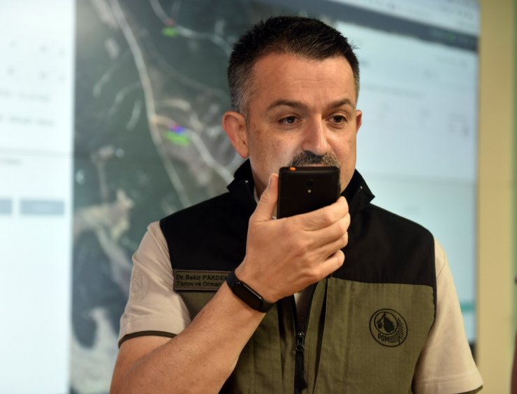 Bakan Pakdemirli: “Yangın sayısı üç misli artarken yanan alan neredeyse başa başa"