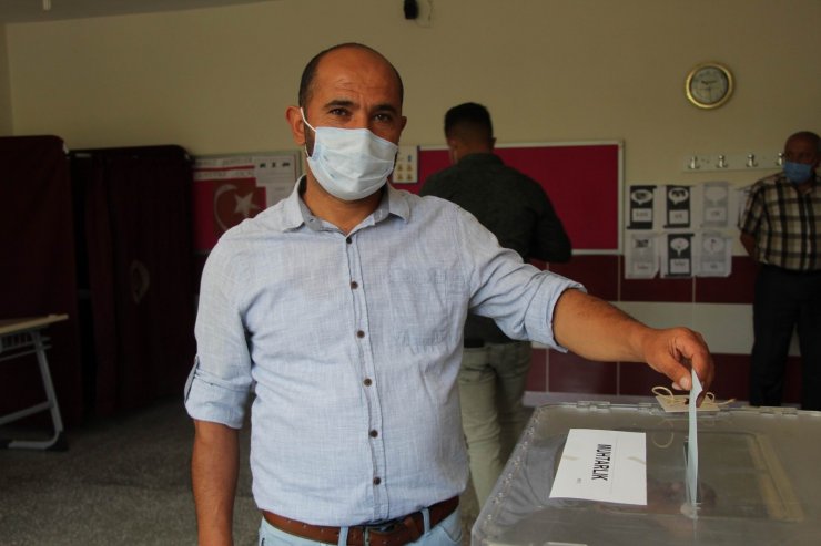 Nevşehir’de 4 köy sandık başına gitti