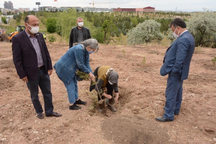 Ankara’da DMD kas hastaları için hatıra ormanı