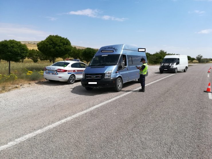 Jandarmadan personel servislerine sıkı denetim